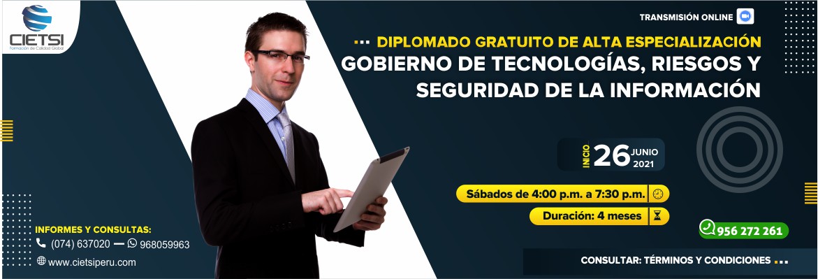 diplomado gobierno de tecnologIas  riesgos y seguridad de la informaciOn